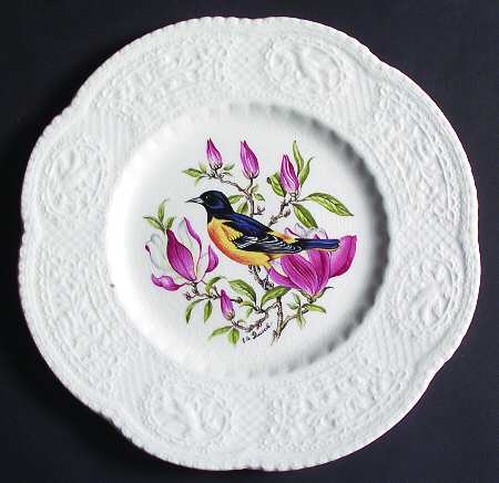 Aviary Luncheon Plate