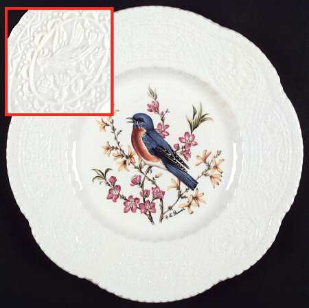 Aviary Luncheon Plate