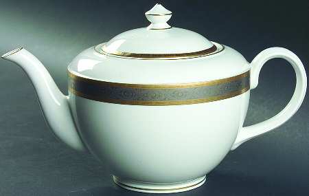 Contrast Teapot & Lid