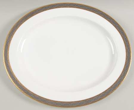 Contrast 16" Oval Serving Platter