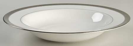 Davenham Platinum Large Rim Soup Bowl