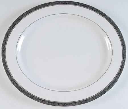 Davenham Platinum 13" Oval Serving Platter