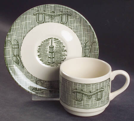 RYL112 Flat Cup & Saucer Set
