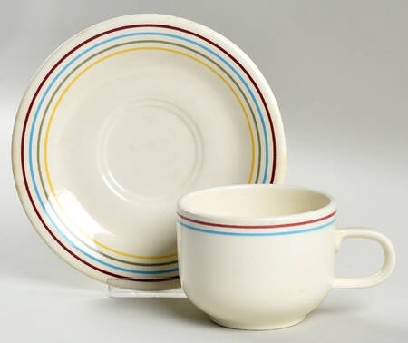 RYL19 Footed Cup & Saucer Set