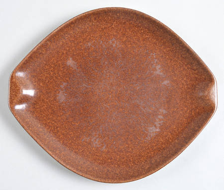 Raymor Autumn Brown (Glossy) Salad Plate