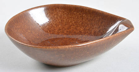Raymor Autumn Brown (Glossy) Lugged Soup Bowl