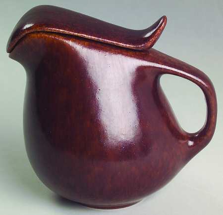 Raymor Autumn Brown (Glossy) Creamer & Lid
