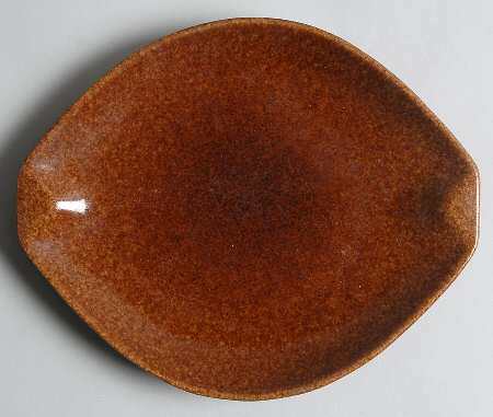 Raymor Autumn Brown (Glossy) Bread & Butter Plate