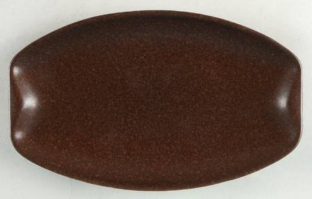 Raymor Autumn Brown (Glossy) Pickle Dish