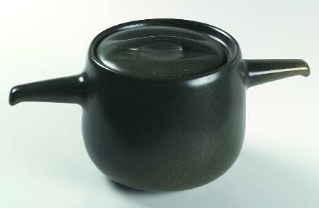 Raymor Avocado Green (Glossy) Individual Bean Pot & Lid