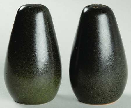 Raymor Avocado Green (Glossy) Salt & Pepper Set