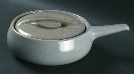 Raymor Beach Gray (Glossy) 1.5 Qt Round Covered Casserole