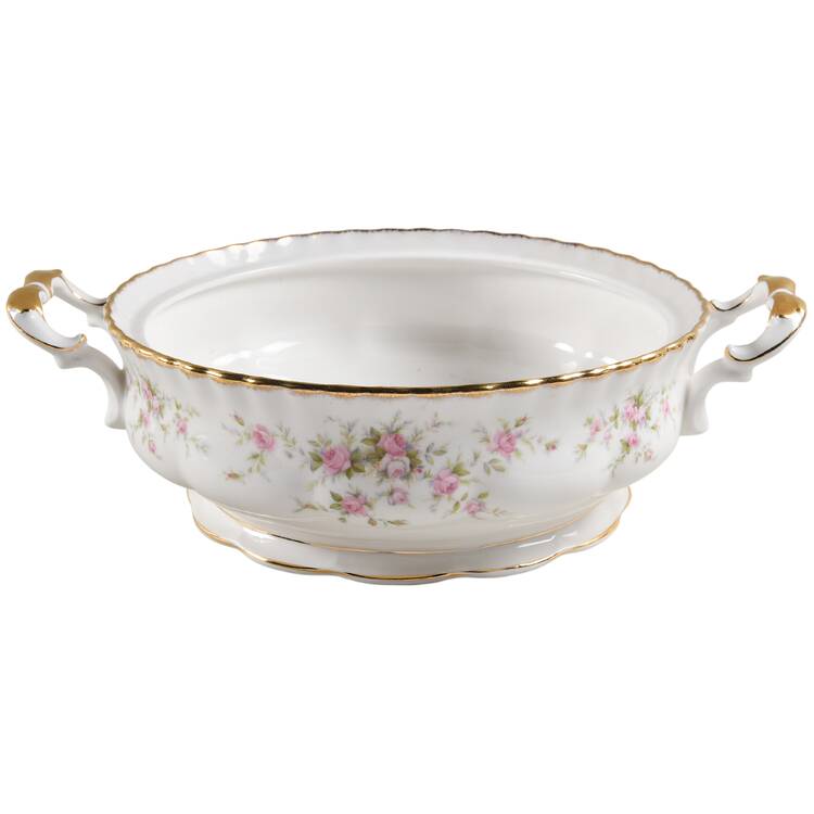 Victoriana Rose (Montrose Shape) Round Vegetable No Lid