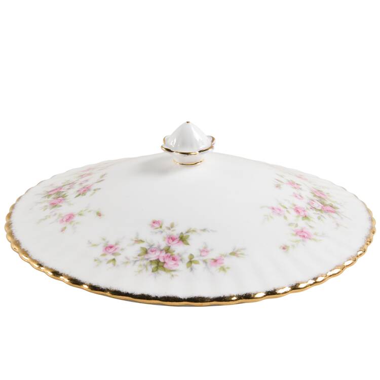 Victoriana Rose (Montrose Shape) Lid for Round Vegetable