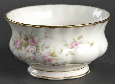 Victoriana Rose (Montrose Shape) Open Sugar Bowl