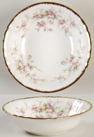 Victoriana Rose (Montrose Shape) Fruit/Dessert (Sauce) Bowl