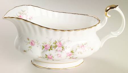 Victoriana Rose (Montrose Shape) Gravy Boat