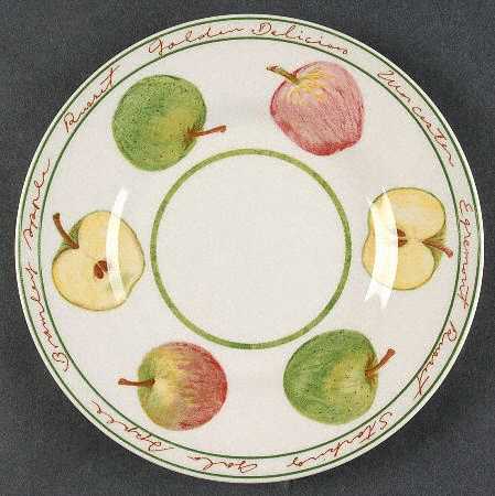Apple Bread & Butter Plate