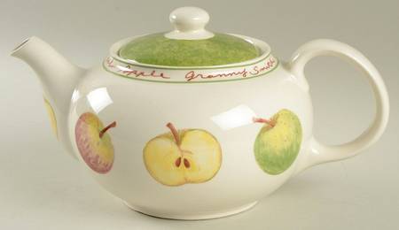 Apple Teapot & Lid