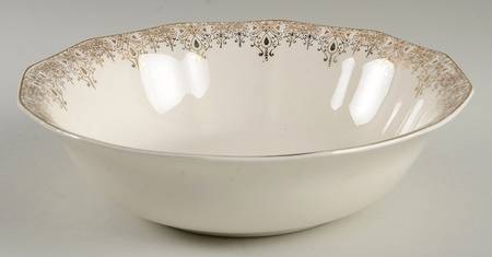 Gold Crest 8" Round Vegetable Bowl