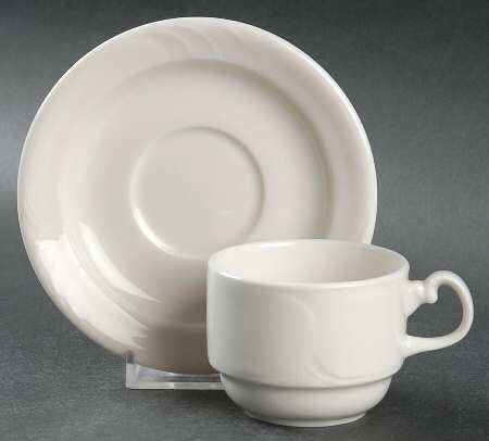 RD91 Flat Demitasse Cup & Saucer Set