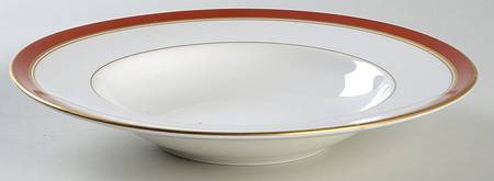 Howard Terra Cotta Large Rim Soup Bowl