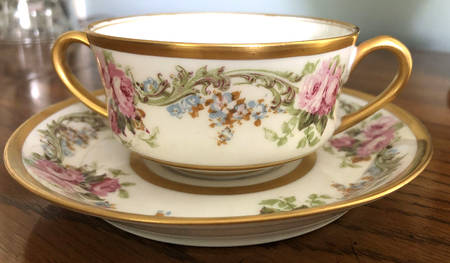 RDN65 Footed Bouillon Cup & Saucer