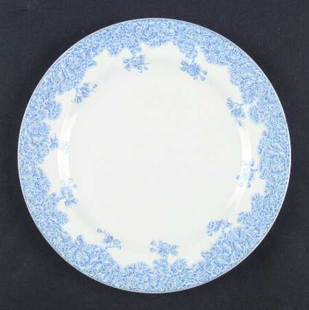 W2279 Lt Blue Luncheon Plate