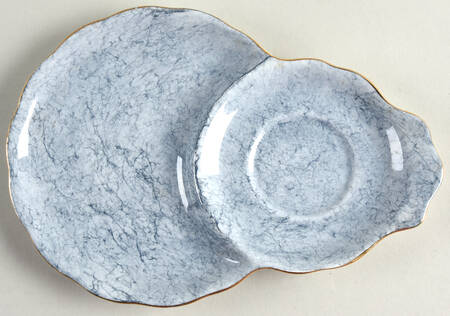 Gossamer Gray Dessert Saucer