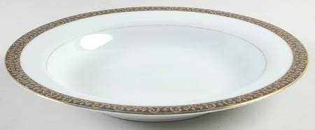 Gold Buffet Large Rim Soup Bowl
