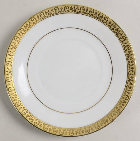 Gold Buffet Saucer