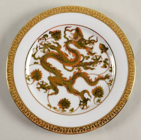 Gold Buffet Accent Salad Plate