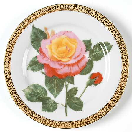 Gold Buffet Accent Salad Plate
