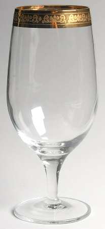 Gold Buffet Glassware Iced Tea by Royal Gallery