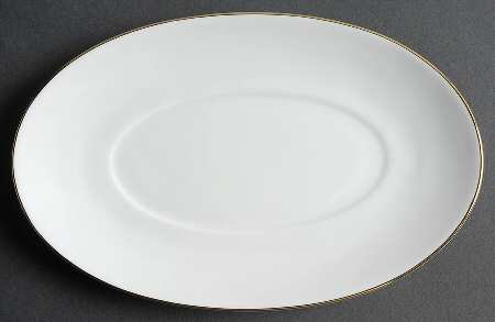 Gold Buffet Underplate for Gravy Boat