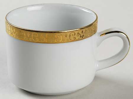 Gold Buffet Flat Demitasse Cup