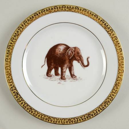 Gold Buffet Salad Plate