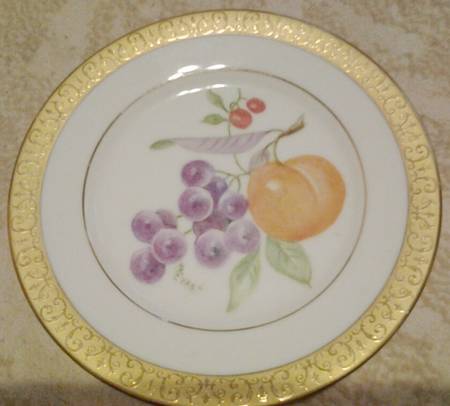 Gold Buffet Accent Salad Plate
