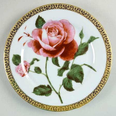 Gold Buffet Accent Salad Plate