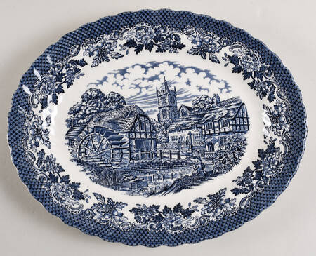 RT1 12" Oval Serving Platter