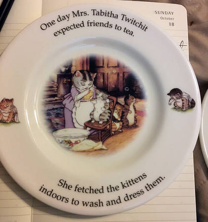 World of Beatrix Potter Child's Plate