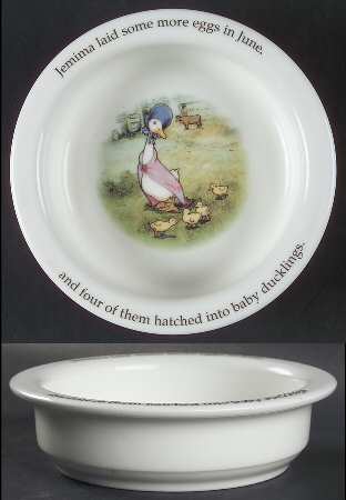 World of Beatrix Potter Child's Bowl