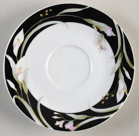 Symphony Black Saucer