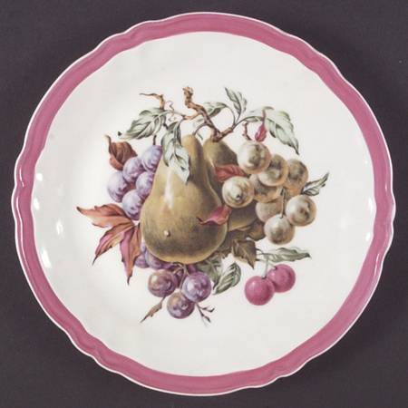 Fruit (Raspberry Border) Salad Plate