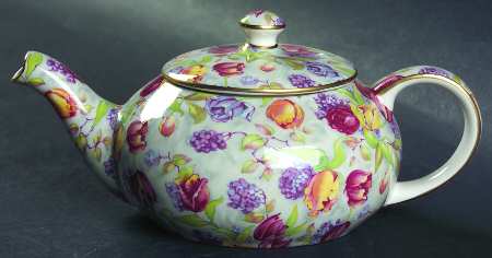 Stratford (Earhenware, Intro 2000) Individual Teapot & Lid