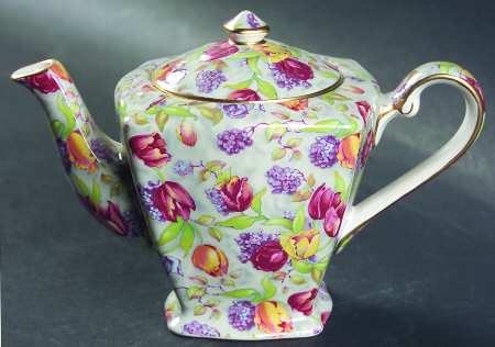 Stratford (Earhenware, Intro 2000) Individual Teapot & Lid