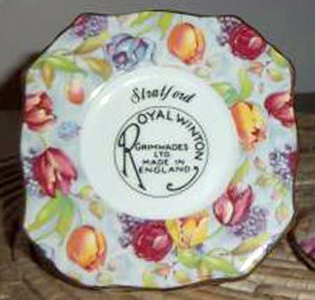 Stratford (Earhenware, Intro 2000) Advertising Sign