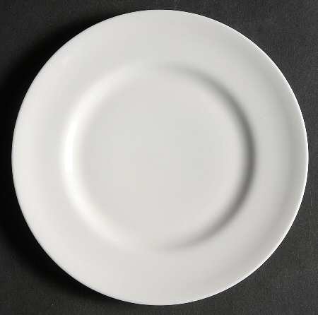 Tempo White Bread & Butter Plate