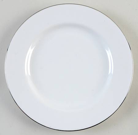 Classic Platinum Salad Plate