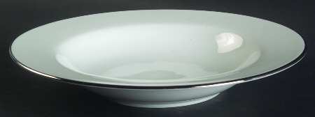 Classic Platinum Large Rim Soup Bowl